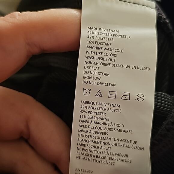 PRANA Women's Becksa 7/8 Active Yoga Leggings Black Heathered Plus Size 3X‎ New - Picture 11 of 11